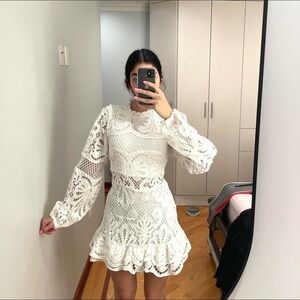 White Showpo Mini Dress